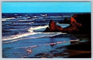 Shoreline, Prince Edward Island National Park, PEI, Vintage Chrome Postcard #1