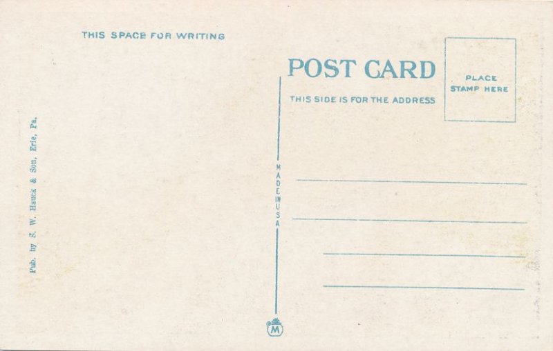 Erie PA, Pennsylvania - Old Car on State Driveway - Highway on Peninsula - WB