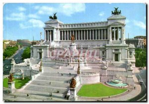 Postcard Modern Rome Altare della Patria Altar of the Fatherland