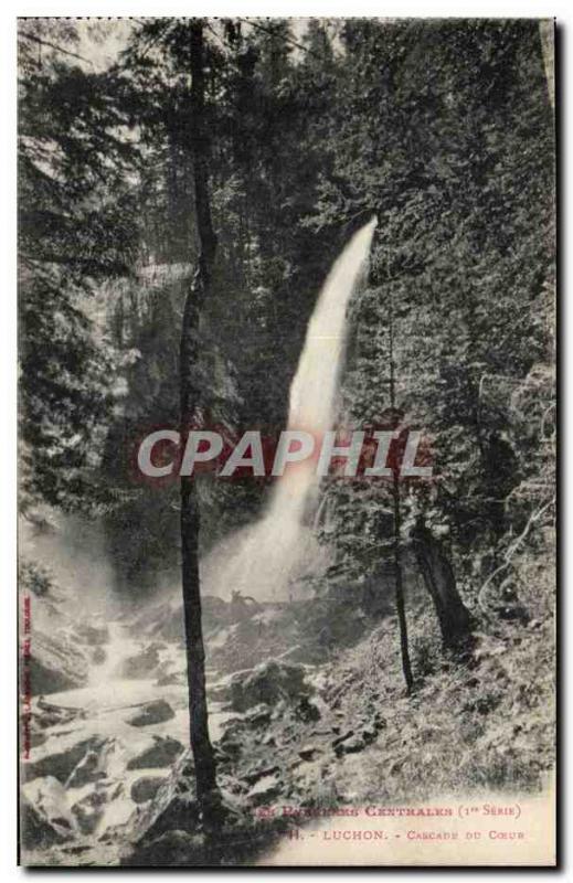 Saint Ferreol - Heart Cascade - Old Postcard