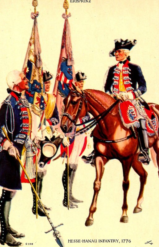 Hesse-Hanau Infantry Regiment, 1776