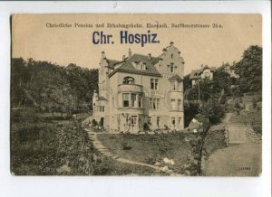 289364 GERMANY EISENACH Christian pension and rest home Vintage postcard