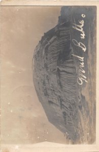 J65/ Paoli North Dakota RPPC Postcard c1910 Mud Butte Geology 253