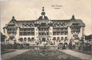 Poland Bad Altheide Kurhaus Polanica Zdrój Vintage Postcard 03.60