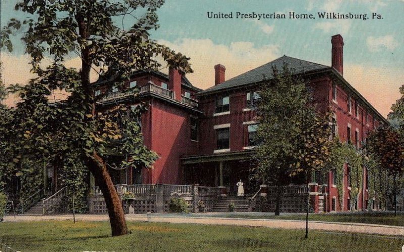 Postcard United Presbyterian Home Wilkinsburg PA