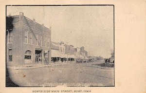 Main Street Private Mailing Card 1898 - 1901 Burt, Iowa  