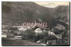 Old Postcard Our Lady of Laus General view