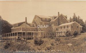 A73/ Newagen Maine Me RPPC Real Photo Postcard c1910 New Agen Inn