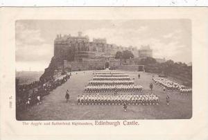 Scotland Edinburgh Castle The Argyle & Sutherland Highlanders