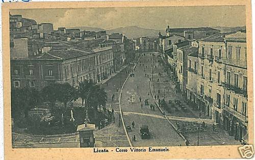 07425 vintage postcard: LICATA - Agrigento SICILIA-