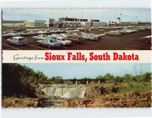 Postcard Greetings from Sioux Falls, South Dakota