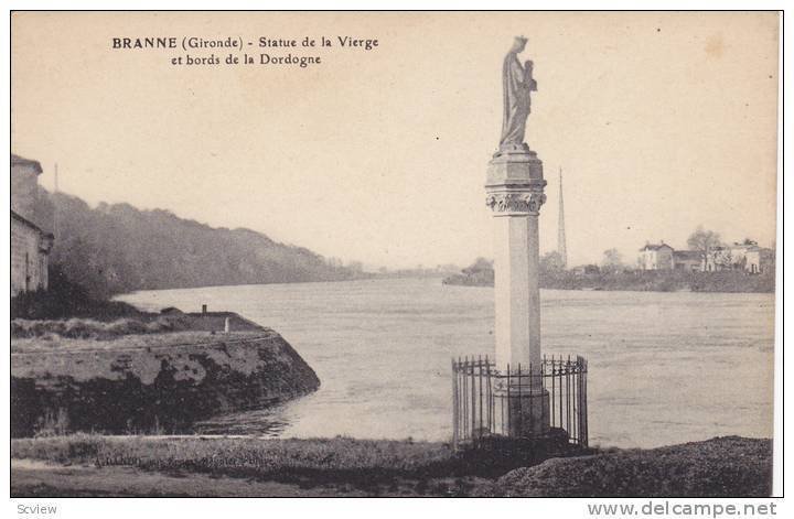 BRANNE (Gironde), France, Statue de la Vierge , 00-10s