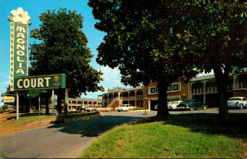 Arkansas Little Rock The Magnolia Hotel Court 1961