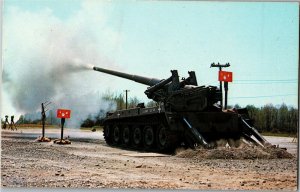 175 MM Gun Self Propelled M107 Aberdeen Proving Ground MD Postcard A03