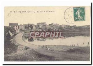 Creuse La Courtine Old Postcard Lake Gratadous