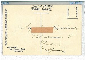 VINTAGE POSTCARD: commonwealth WEST INDIES - ST KITTS 