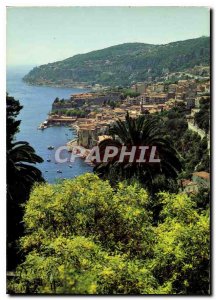 Modern Postcard Villefranche sur mer Vue generale