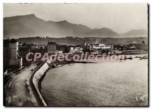 Modern Postcard Saint Jean De Luz Overview On The Beach