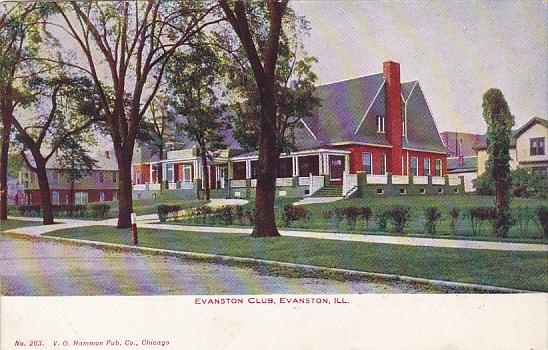 Evanston Club Evanston Illinois 1909