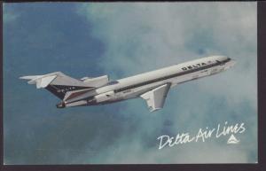 Boeing 727,Delta Airlines Postcard