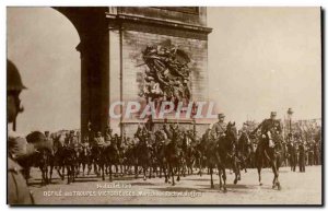 Old Postcard Militaria The celebrations of victory July 14, 1919 Arc de Triom...