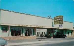 1950s Mobile Motel roadside Tucson Arizona Photocraft Dexter Postcard 20-7960