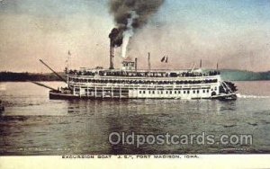 Steamer J.S. Ferry Boats, Ship Unused 