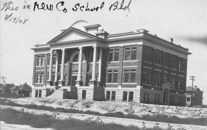 La Junta Colorado Union High School Real Photo Antique Postcard J79596