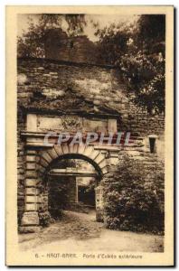 Postcard Old door of Barr Exterieure Entree