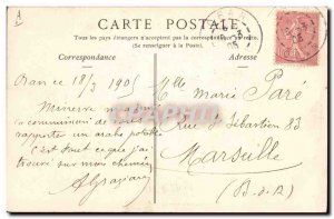 Old Postcard Folklore Negro musician North Africa