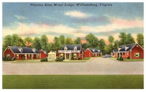 Virginia  Colonial Williamsburg Princess Anne Motor Lodge