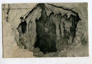 401178 NEW ZEALAND Curtain Scene Waitomo Caves Vintage PC