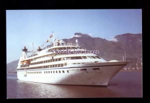 SIM0445 - Royal Viking Cruises Liner , Royal Viking Queen ,built 1992 - postcard