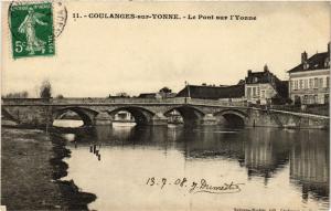 CPA COULANGES-sur-YONNE - Le Pont sur l'YONNE (657155)