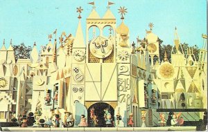 It's A Small World Disneyland California Vintage Postcard Standard View Card