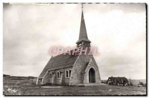 Postcard Modern Etretat Bonsecours Chapel ND