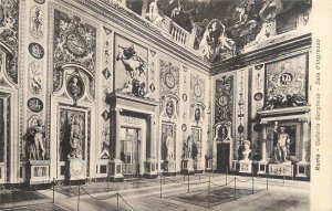 Italy Rome Galleria Borghese entrance hall art sculpture paintings glam