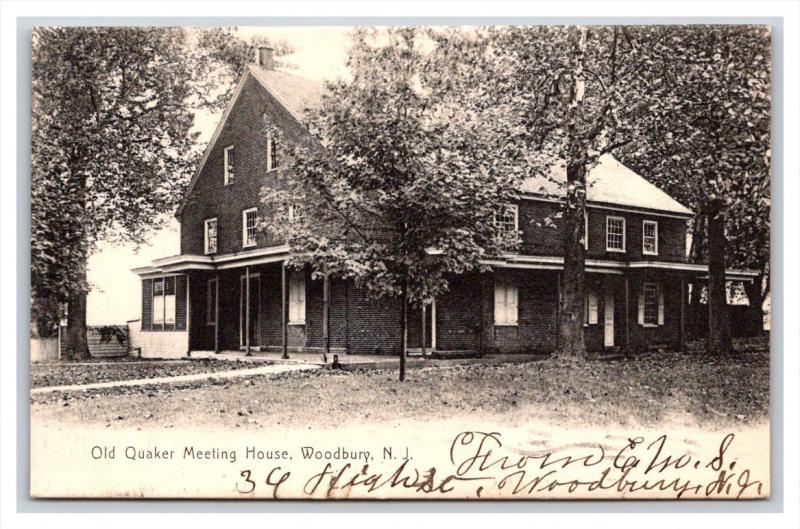 New Jersey  Woodbury  Old Quaker Meeting House