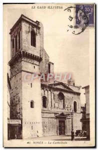 Old Postcard Nimes La Cathedrale