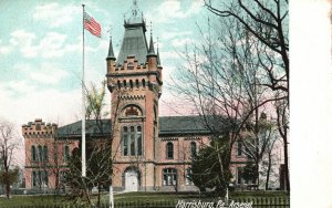 Vintage Postcard 1900's View of The Arsenal Harrisburg Pennsylvania PA