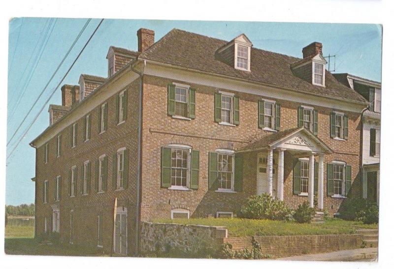 Chestertown MD Custom House Maryland Postcard