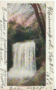 America Postcard - Minnehaha Falls - Minnesota - Ref TZ6647