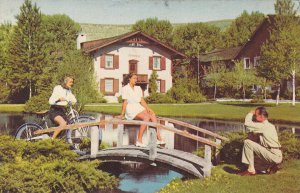 Summer At SUN VALLEY, Beautiful Landscaped Grounds, Idaho, 1940-1960s