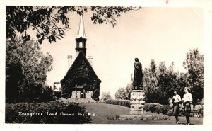 Vintage Postcard 1920's Evangeline Land Grand Pre N.S. Nova Scotia Canada CAN