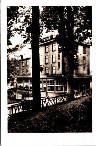 Netherlands Hotel Plenkertrust Valkenburg Vintage RPPC 09.76