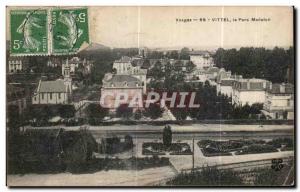 Old Postcard Vittel Vosges the Madelon Park