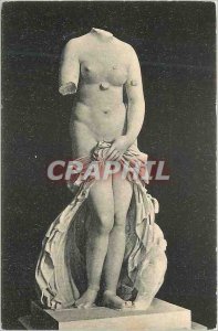 Postcard Old Museo Archeologico Siracusa Venere Anadiomene Statue in Marmo