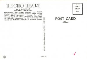 The Ohio Theatre , Columbus, Ohio   