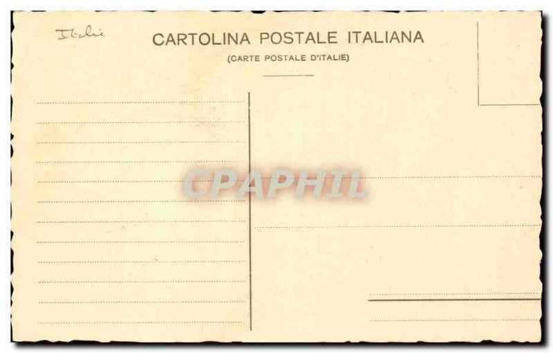 Italy Italia Old Postcard Monumental certosa di Pavia