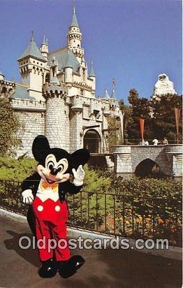 Mickey Mouse Fantasyland, Disneyland, Anaheim, CA, USA Unused 